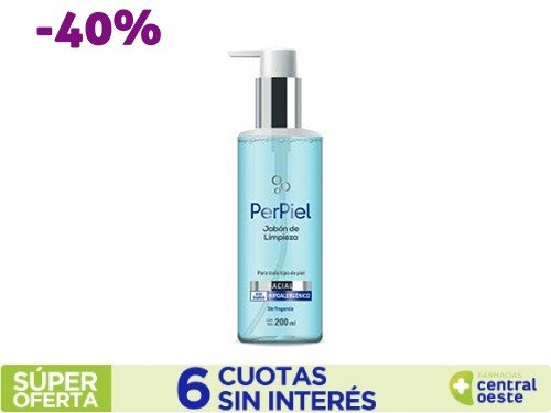 Jabon Limpiador Perpiel Facial x200ml