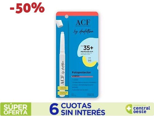 Protector Labial Acf By Dadatina FPS 15 x1 gr