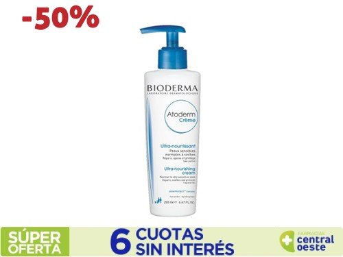 Crema Bioderma Atoderm Ultra FP Corporal x200ml