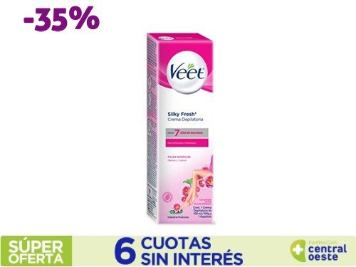 Crema Depilatoria Veet Piel Normal x100ml