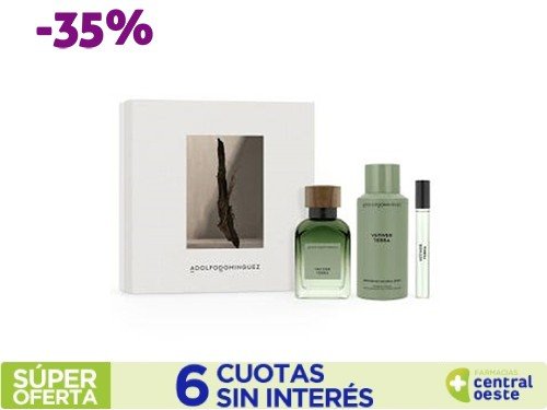 A.Dominguez Vetiver terra EDTx120 + deo