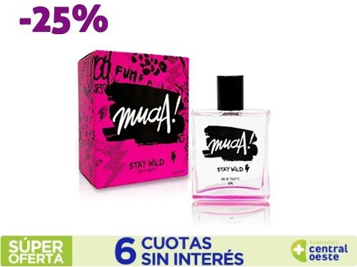 Muaa EDT Stay Wild x50ml