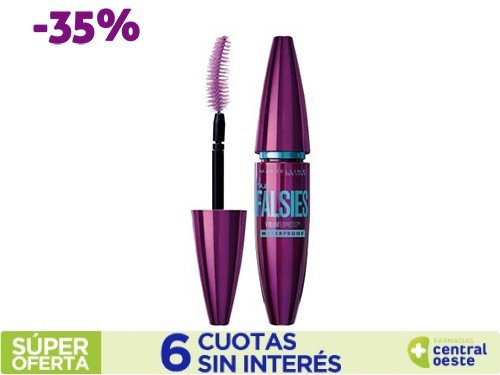 Mascara De Pestañas Maybelline Waterproof The Falsies x9ml