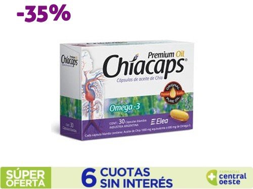 Chiacaps Suplemento Dietario x 30 Cmp Premium