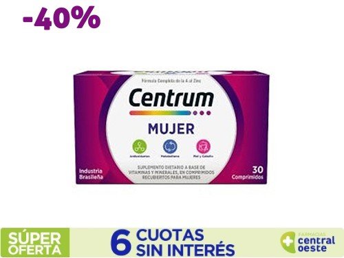 Centrum Mujer x30cmp