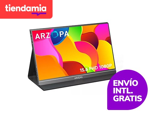 Monitor portátil ARZOPA, 15,6 pulgadas, 1080P, FHD, monitor USB C HDMI