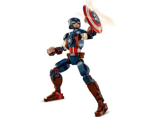 Lego Figura Capitán América Super Heroes 76258