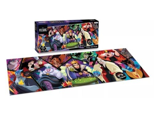 Rompecabeza Puzzle 1000 pz Disney Villanos Tapimovil