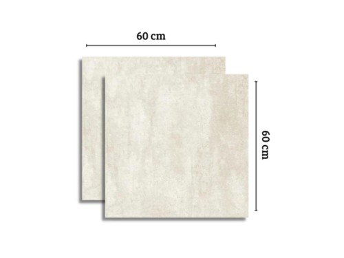 Porcelanato Alberdi Manhattan White 60x60 Satinado Blanco