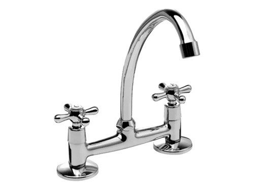 Griferia Baño Ah Home Doble Comando Para Mesada Cocina Ah17