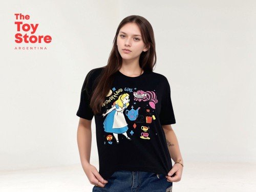 Remera mujer teens Disney Original Malefica Alicia