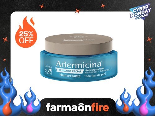 ADERMICINA - Crema facial humectante 90 grs