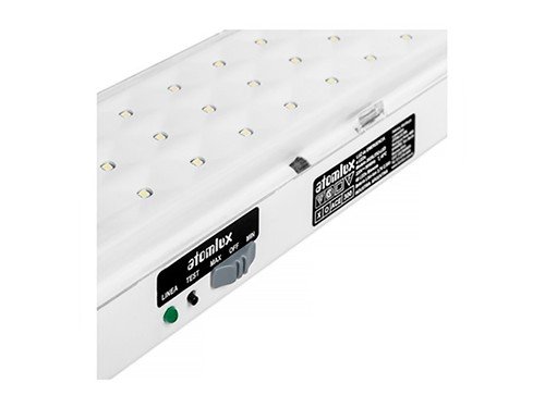 Luz de Emergencia 2020 Slim Batería Litio 60 Leds Fría Atomlux