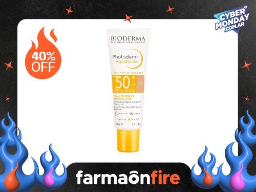 BIODERMA - Photoderm aquafluide spf50+ tono claro 40 ml