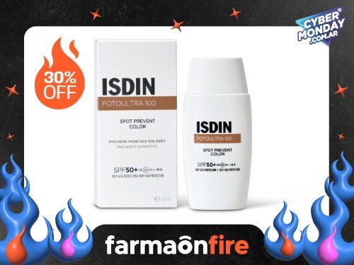 ISDIN - Fotoprotector ultra spot prevent color spf 50+ 50ML