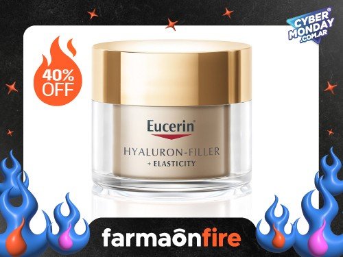 EUCERIN - Crema antiedad de noche hyaluron-filler + elasticity