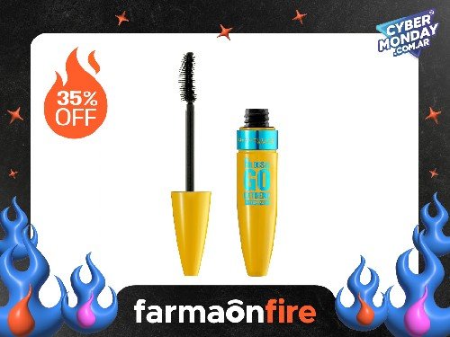 MAYBELLINE - Mascara de pestañas the colossal go extreme black wtp