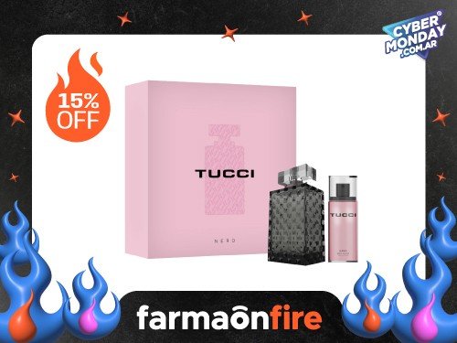 TUCCI - Set nero (edp 100 ml + body splash 75 ml)