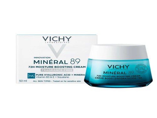 Vichy Mineral 89 Crema Hidratante sin perfume x 50ml.