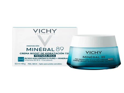 Vichy Mineral 89 Crema Hidratante con perfume x  50ml.