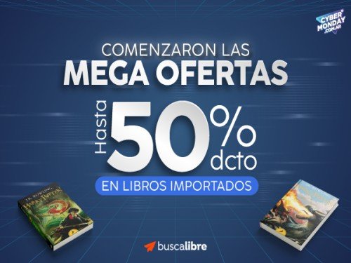 Libros Importados hasta 50% dcto - Envio Gratis