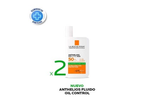 Combo Anthelios Fluido Oil Control 2 Unidades