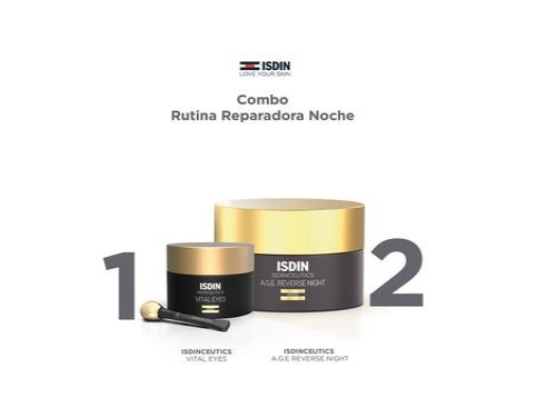 ISDIN Combo Antioxidante A.G.E Reverse Night y Vital Eye