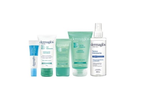 Dermaglos Kit Rutina Facial Protectora Piel Mixta a Grasa