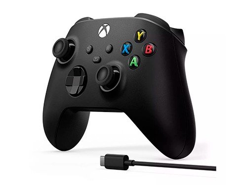 Joystick Inalámbrico Microsoft Xbox Series X|s + Usb-c Black