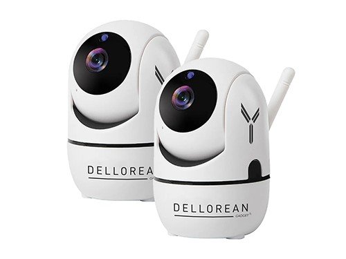 Camara Seguridad Dellorean (x2) Wi-fi Vision Nocturna Hd 2mp