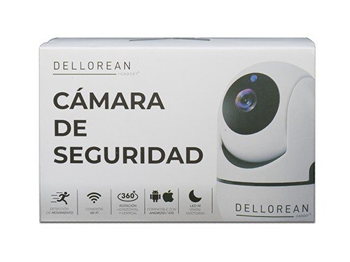 Camara Seguridad Dellorean (x2) Wi-fi Vision Nocturna Hd 2mp