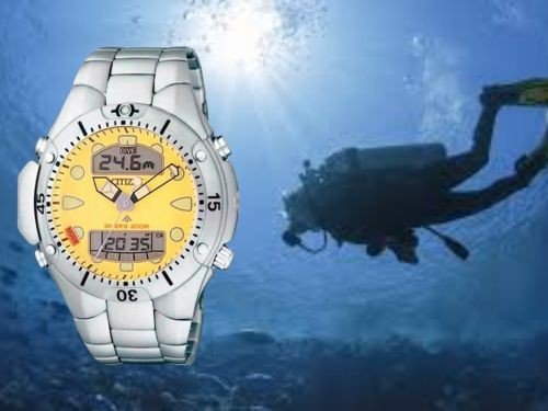 Reloj Citizen Promaster Aqualand 200 Mts JP106052 Buceo