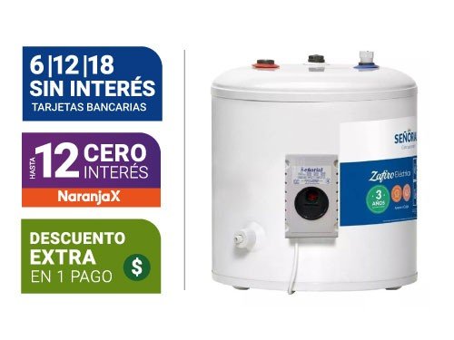 Termotanque Electrico Señorial Safiro Tesz-40 40L