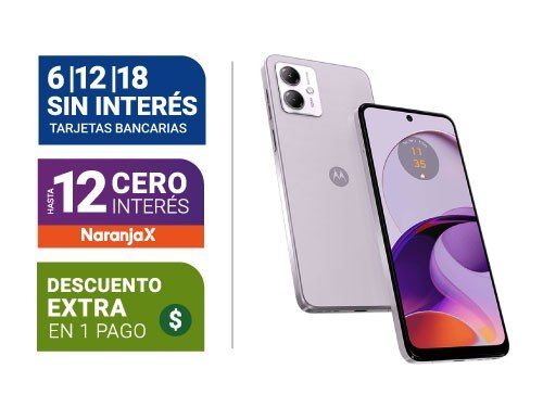 Celular Motorola Moto G14 Rosa 4+128Gb (Xt2341-2)