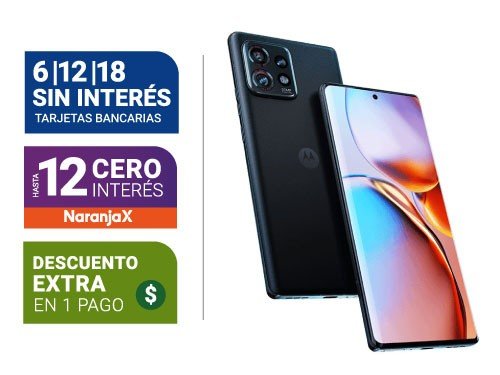 Celular Motorola Moto Edge 40 Pro (Xt2301-4) 12+256Gb Negro