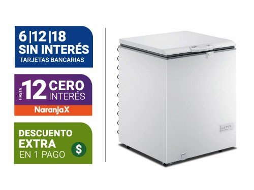 Freezer Horizontal Whirpool Wha22D2 220L Blanco