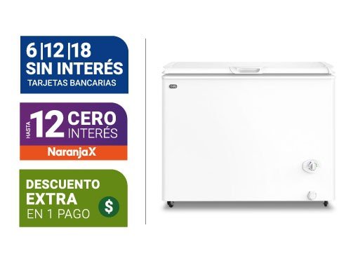 Freezer Horizontal Gafa Fghi300B-L Inverter Blanco