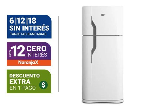 Heladera Con Freezer Gafa 375L Hgf388Afb Blanco Gas Ecologico R600