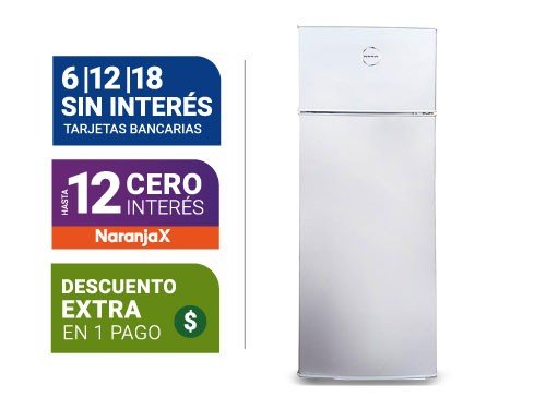 H300 HEL. 289L C/FREEZER NEBA BLANCO