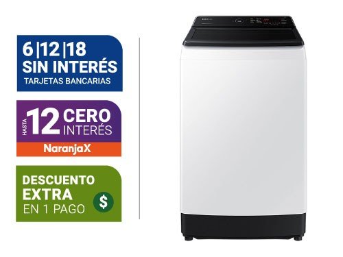 Lavarropas Automatico Samsung Wa75C5441Bwubg Inverter 7.5Kg C/Superior