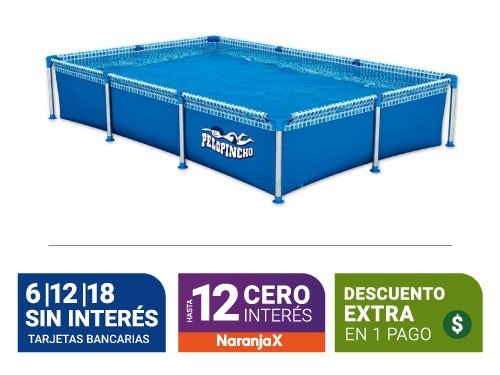 Pileta Pelopincho M-1030 1.500L Celeste