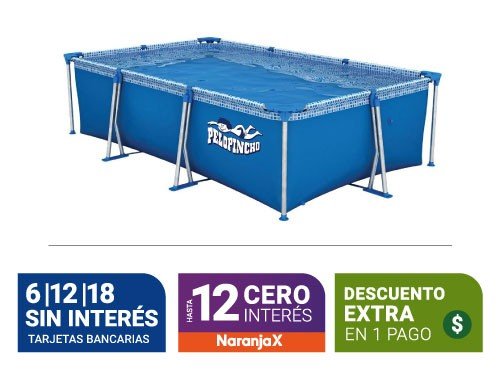 Pileta Pelopincho M-1043 2.800L Celeste