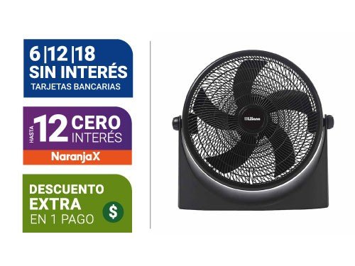 Ventilador Turbo 20" Liliana Vtf20P Reclinable