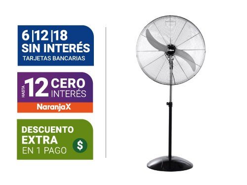 Ventilador Industrial De Pie Liliana Vpi-32 32"