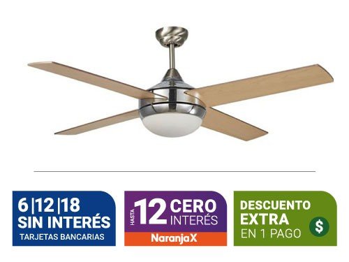 Ventildor De Techo Liliana Vthm314 Madera