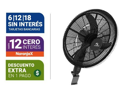 Ventilador De Pared Indelplas 20" Ivpa-20