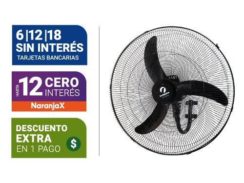 Ventilador De Pared Indelplas 24" Ivpa-24