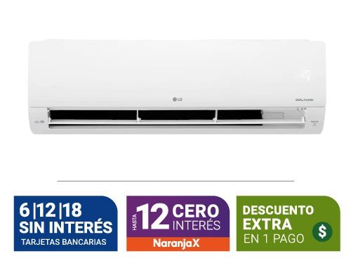 Aire Acondicionado Split Lg Inverter S4Nw18Kl31A Wi-Fi Frio/Calor