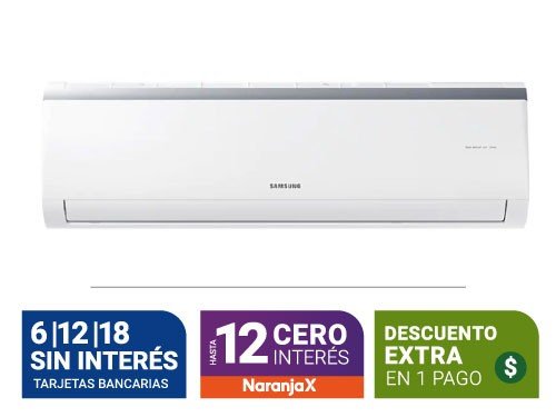 Aire Acondicionado Split Samsung Inverter Ar18Bshqawk2Bg 4500 Watts