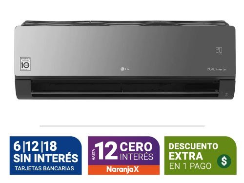 Aire Acondicionado Split Lg Inverter S4-W12Jarpa Frio/Calor 3.6Kw